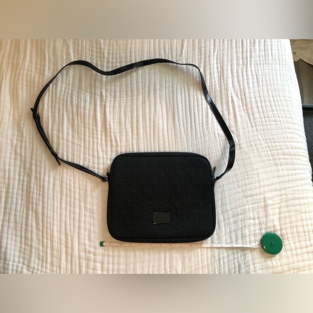 Black Michael Kors Padded Bag for IPads Small Electronics